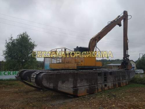 Екскаватор-амфібія CASE 180 BIG FLOAT