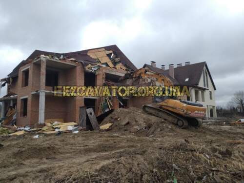 ЧАСТКОВИЙ ДЕМОНТАЖ БУДИНКУ В КИЇВСЬКІЙ ОБЛ.