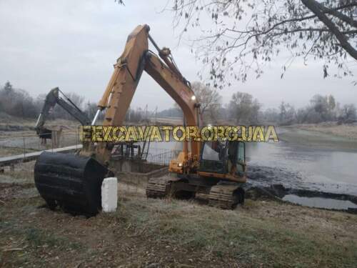 РОЗЧИСТКА СТАВКА В СЕЛІ КАРАБАЧИН, БРУСИЛІВСЬКОГО РАЙОНУ, ЖИТОМИРСЬКОЇ ОБЛАСТІ.