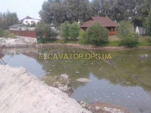 БУДІВНИЦТВО ВОДОЙМИ З НАМИВОМ ДІЛЯНКИ – С. КОЗИН, КИЇВСЬКА ОБЛАСТЬ