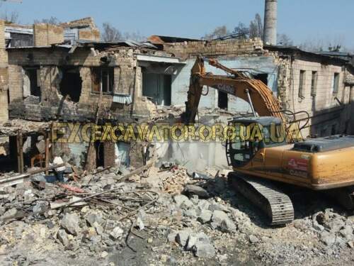 ДЕМОНТАЖ ПРОМИСЛОВОЇ БУДІВЛІ В М КИЇВ, ГОЛОСІЇВСЬКИЙ Р-Н., 1-А ЧЕРГА